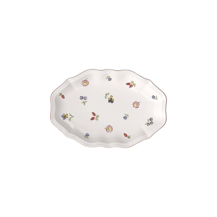 Villeroy und Boch Petite Fleur Beilagenschale, Premium Porzellan, 24 cm
