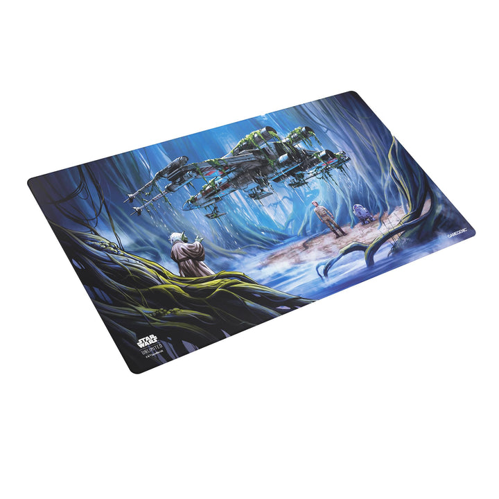 Gamegenic, Star Wars: Unlimited Game Mat – Dagobah, Grösse: 61 x 35 cm, Dicke: 2 mm