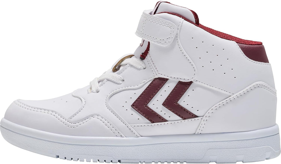 hummel Unisex Kinder Klettverschluss Camden High Sneaker 30 EU Pansy, 30 EU Pansy