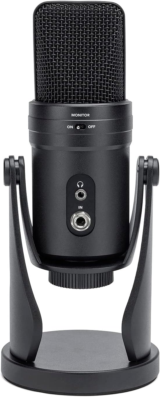 Samson G-Track Pro - Professional USB Microphone with Audio Interface - Black Desktop USB-Mikrofon,