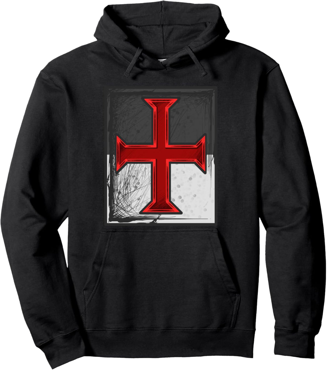 Templer-Ritter Geschichte Krieger Pullover Hoodie