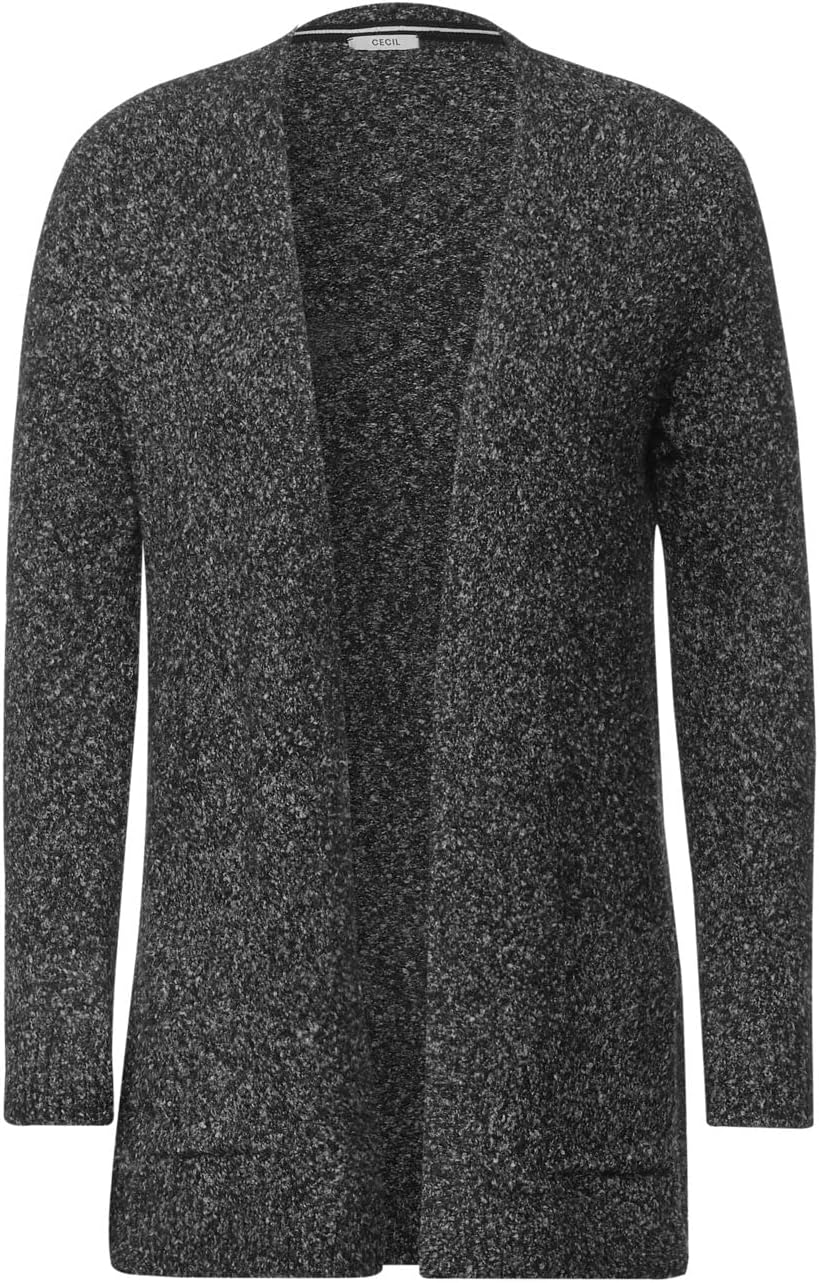 Cecil Damen B253532 Strickjacke XS Schwarz, XS Schwarz