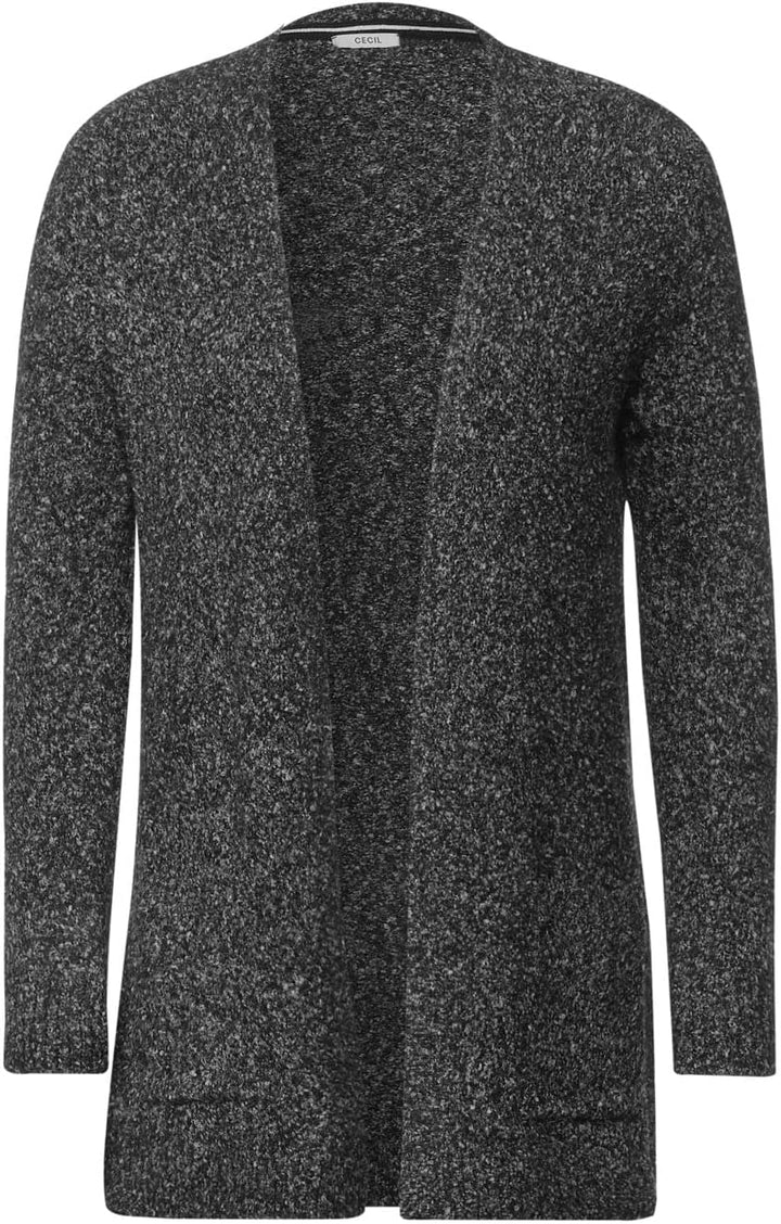 Cecil Damen B253532 Strickjacke XS Schwarz, XS Schwarz