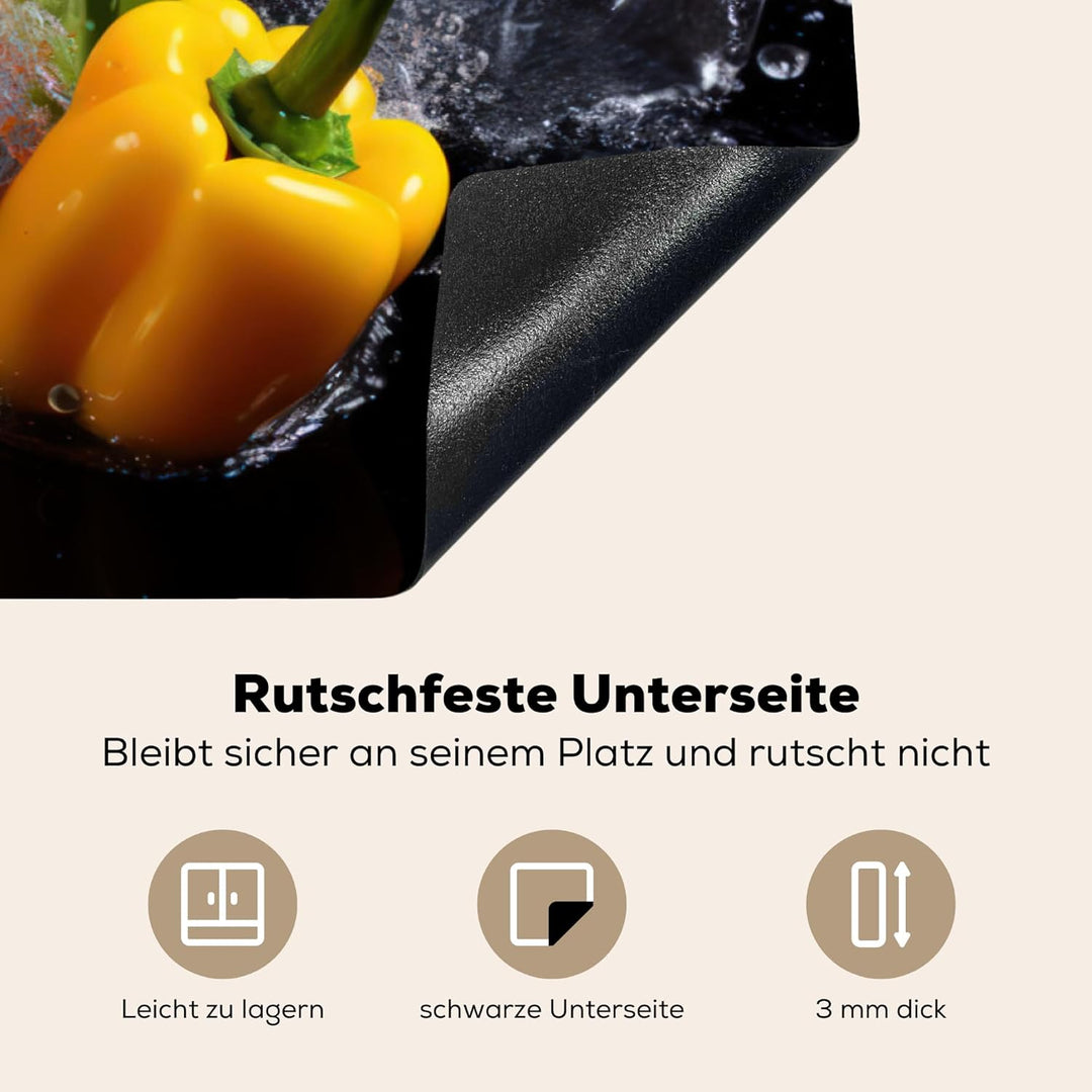 Herdabdeckplatte Einteilig Herdabdeckung Abdeckplatte für Ceranfeld Abdeckung Induktionskochfeld Auf