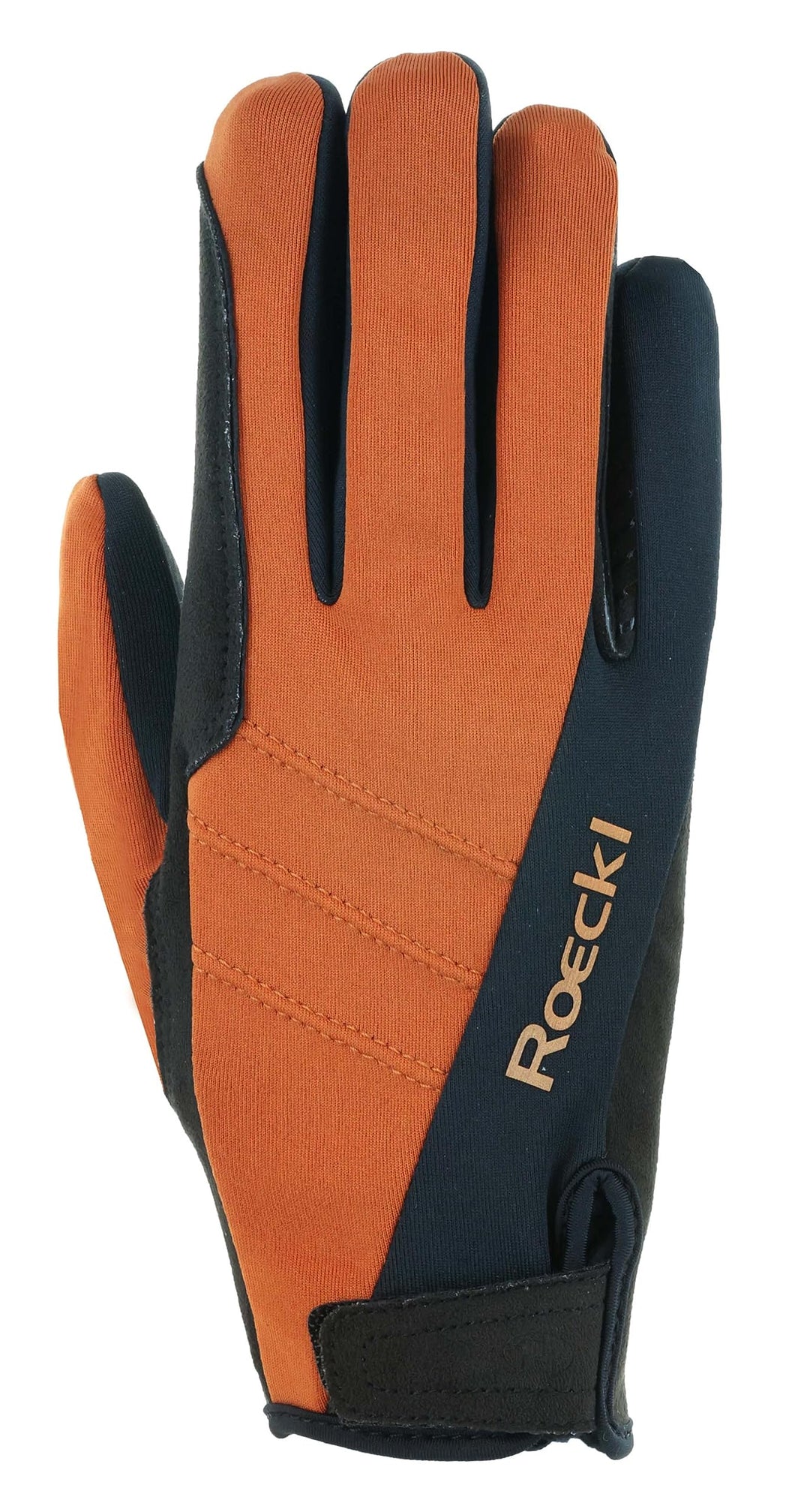 Roeckl Sports Reithandschuh WISBECH, Turnier Winter Handschuh, 2 Farben, Grösse 6-11 7 Bernstein, 7