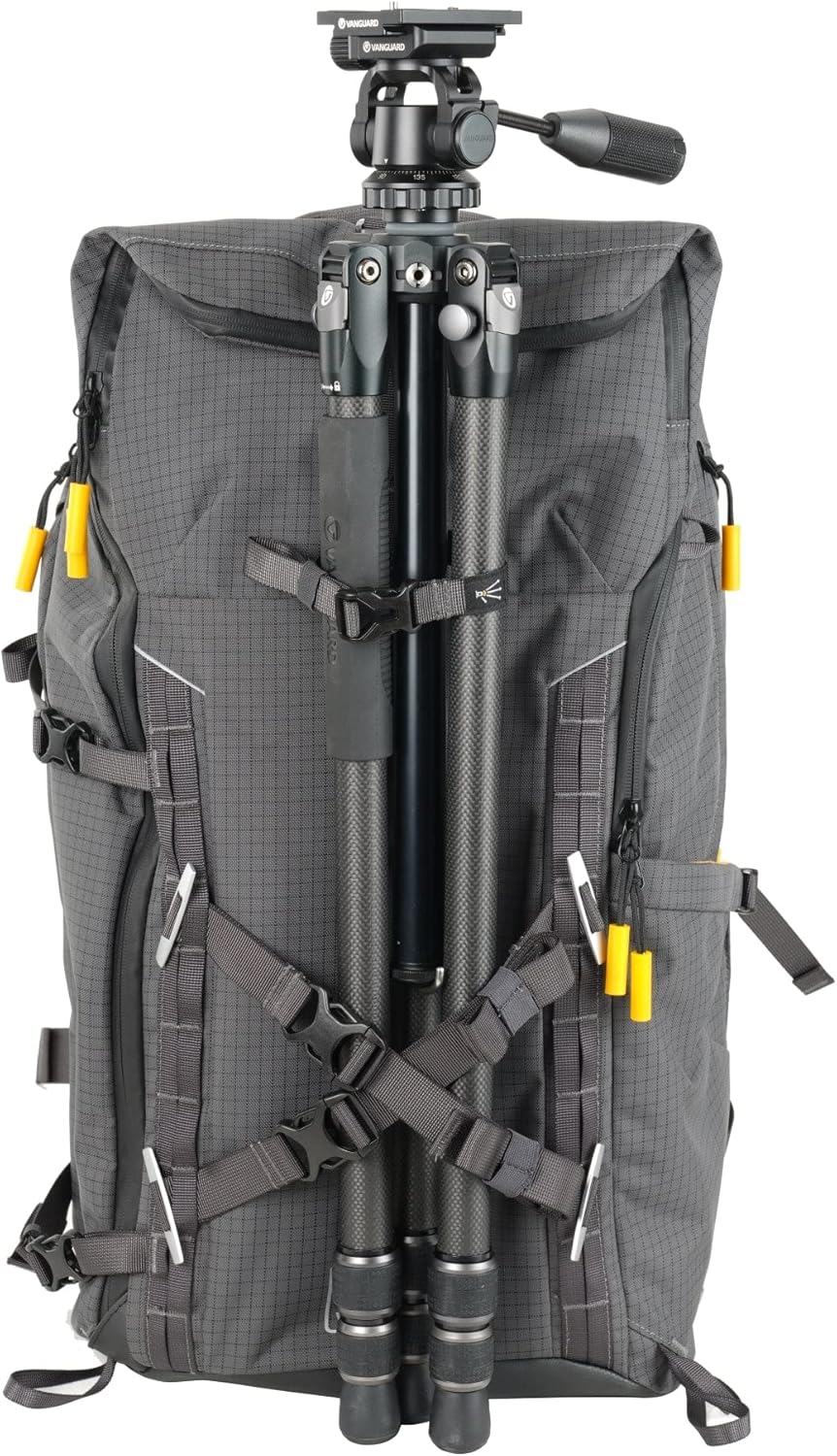 Vanguard Veo Active Birder 56 GY - Outdoorrucksack mit extragrossem Fach für Spektive Birder 56 Grau