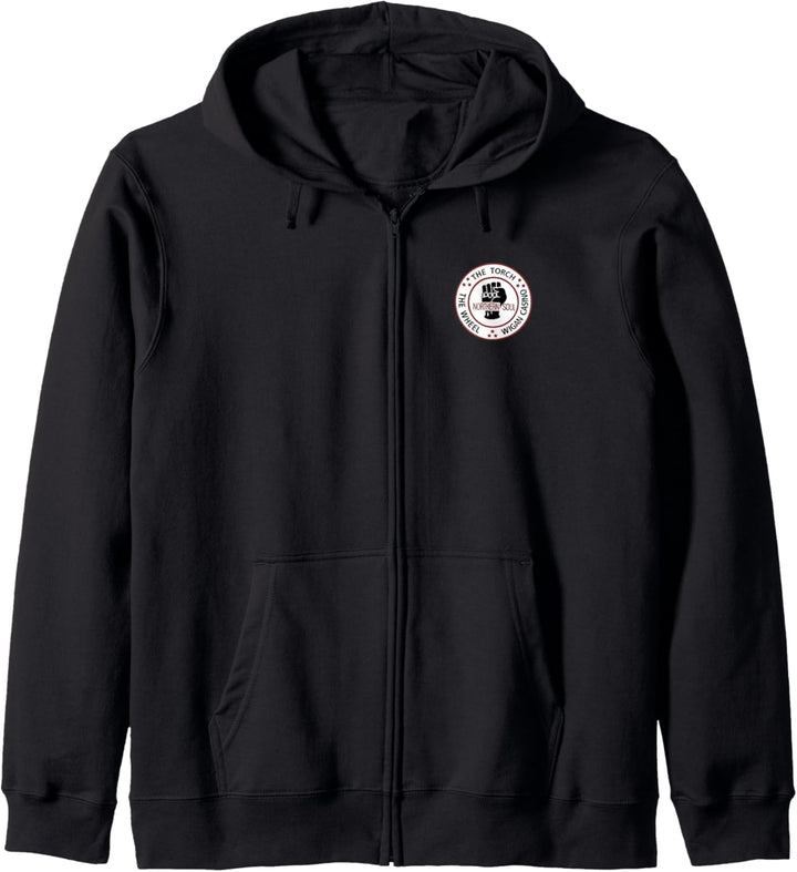 Tanzmusik-Patch „Northern Soul Torch Wheel Casino“ Kapuzenjacke