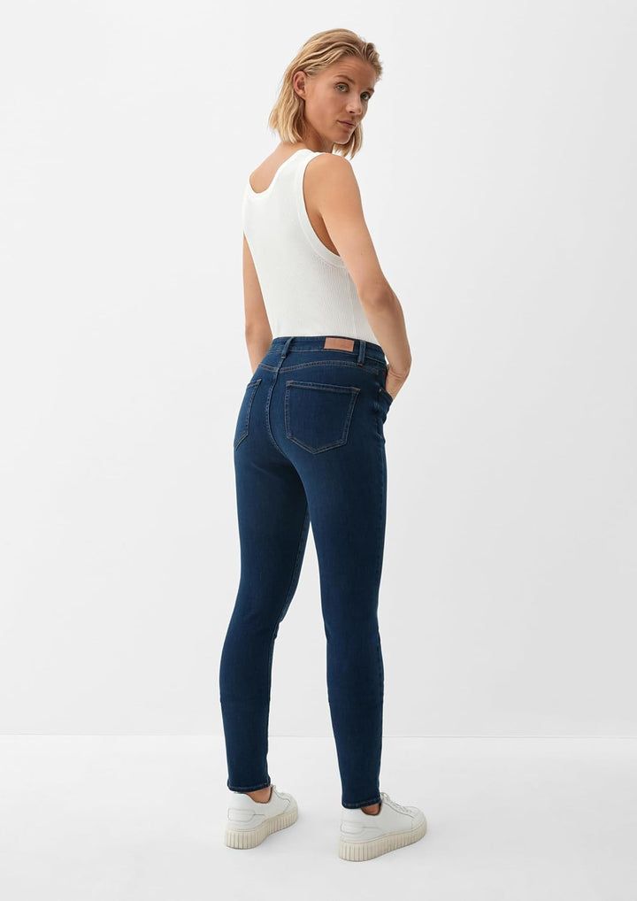 s.Oliver Ankle-Jeans Izabell/Skinny Fit/High Rise/Skinny Leg 32-34 59z6 Blau, 32-34 59z6 Blau