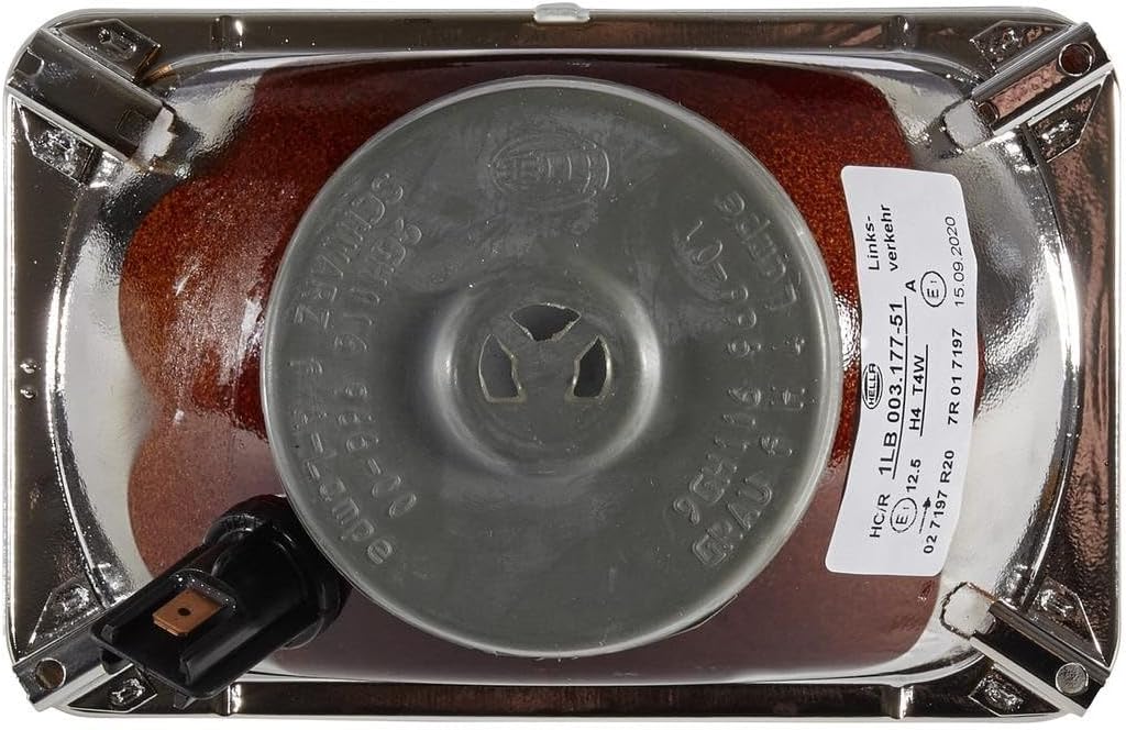 HELLA - Halogen-Scheinwerfereinsatz, Hauptscheinwerfer - 12V - Einbau - links/rechts - 1LB 003 177-5