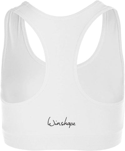 Winshape Damen WVR1 Sport-BH Bustier S Weiss, S Weiss