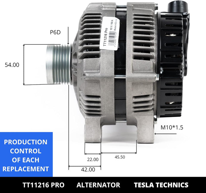 TT11216 PRO. LICHTMASCHINE 12V, alternator 150A, kompatibel mit PEUGEOT, SUZUKI, auto-lichtmaschine