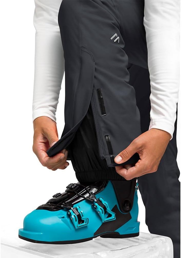 Maier Sports Allissia Slim, Enganliegende Damen Skihose, wasserdichte Schneehose, Stretchmaterial un