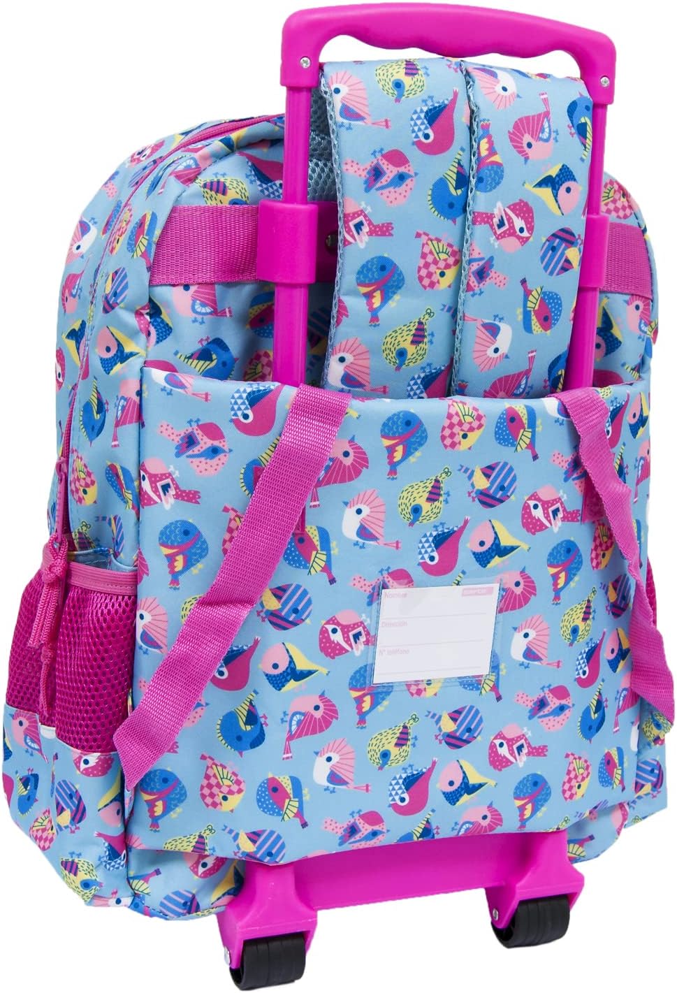 OFITURIA Schulrucksack für Kinder, kompakt, abnehmbarer Griff, bestehend aus einer Fronttasche und e