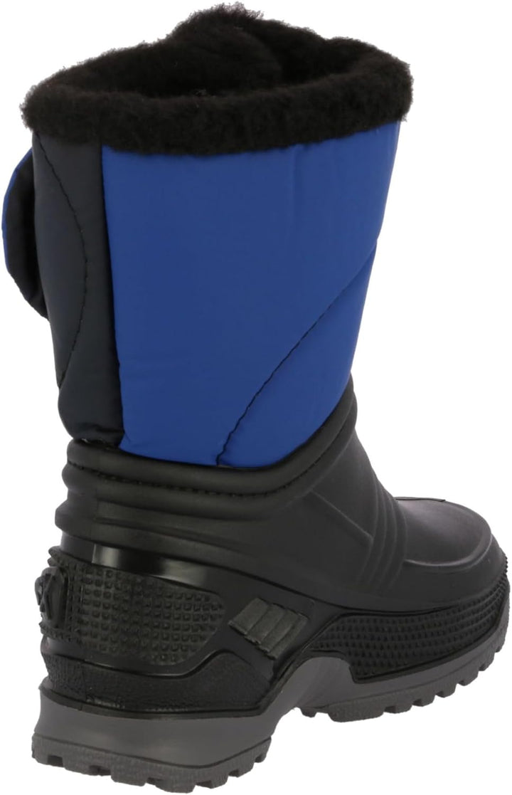 Lico Unisex Kinder Terra Gummistiefel 26 EU Schwarz Blau, 26 EU Schwarz Blau