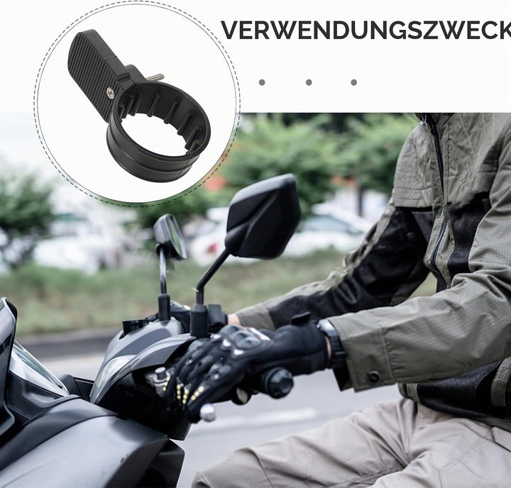 Daumengasgriff Adapter Satz aus Verschleissfestem Kunststoff Verstellbar Kompatibel mit E bikes und