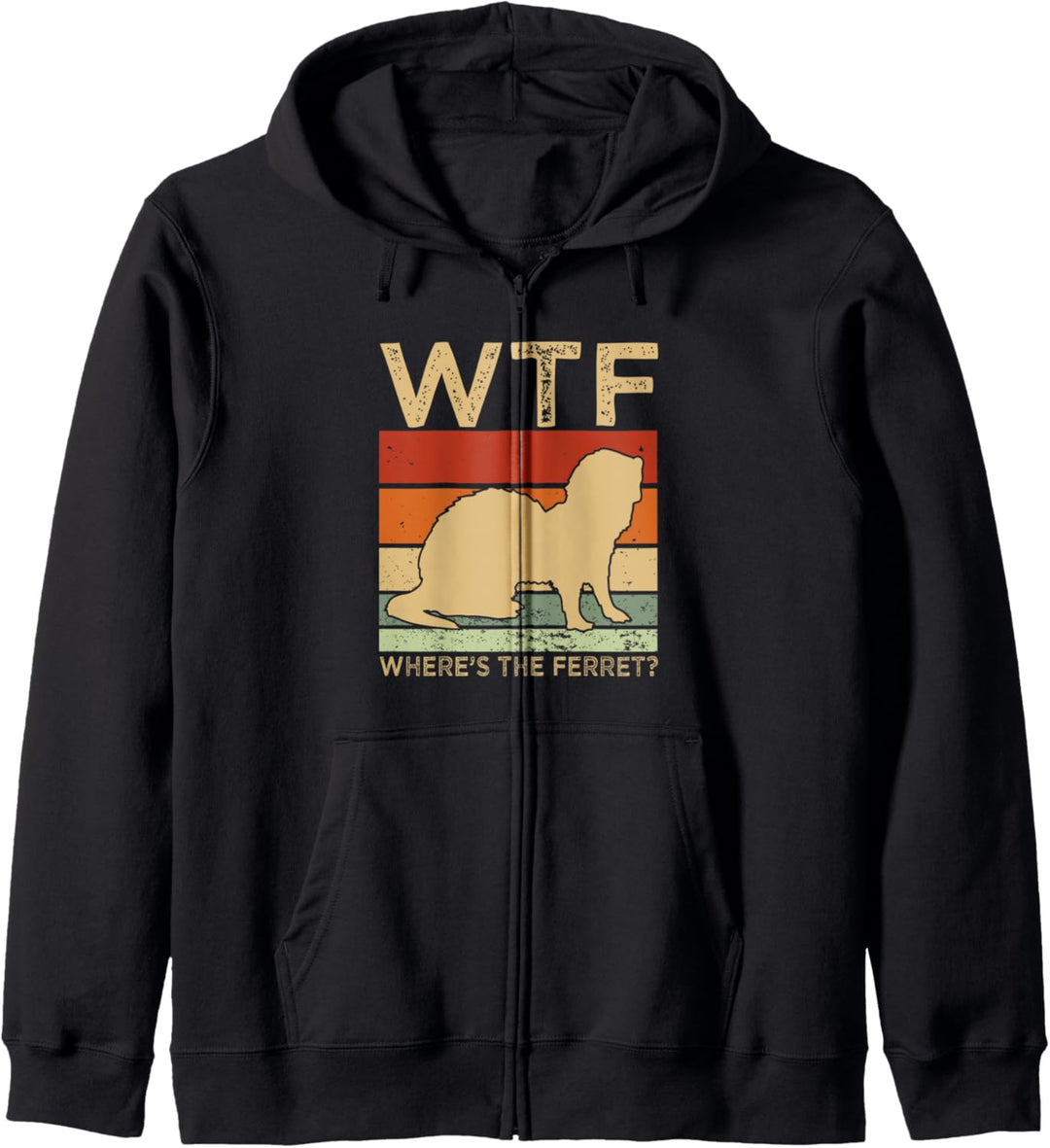Frettchen Haustier Für Frettchen Besitzer Kapuzenjacke