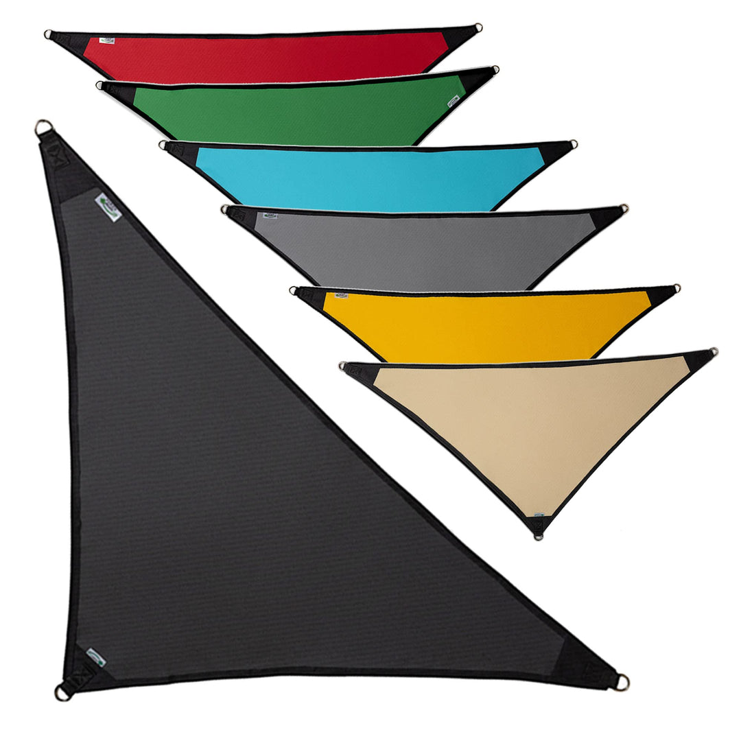 freigarten.de Sonnensegel Wasserdicht Sonnenschutz 100% Schutz vor UV dreieckig 2,0m x 2,0m x 2,8m A