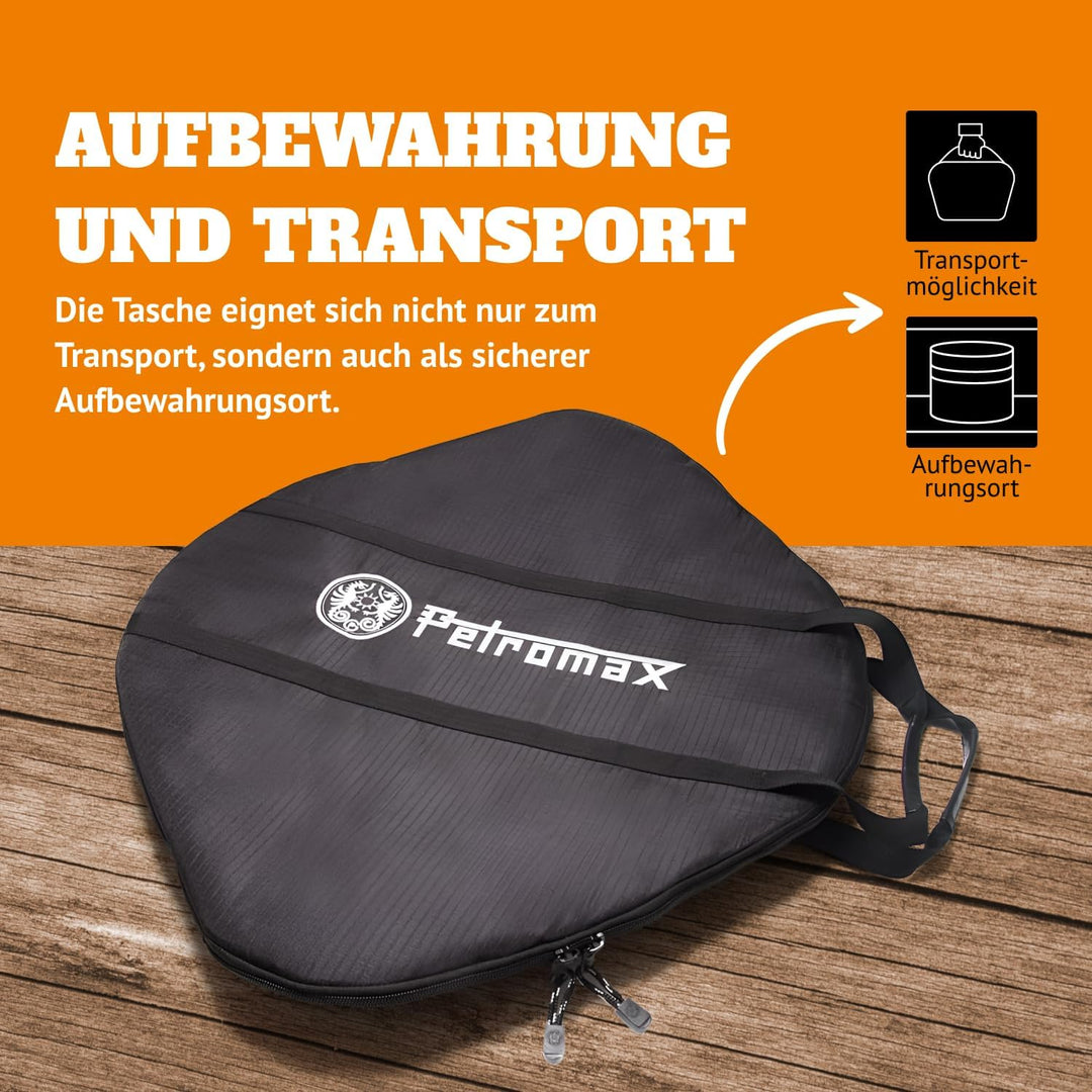Petromax Transporttasche für Grill- und Feuerschale, in verschiedenen Grössen Tasche passend FS 48,