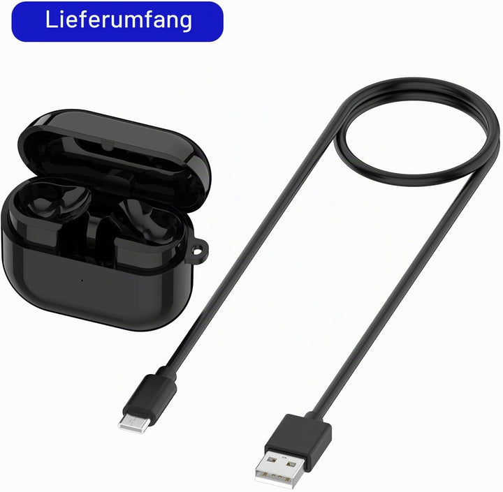 Ladekoffer Kompatibel für Samsung Galaxy Buds 3 Pro ladecase, Ersatz-Ladebox, Ohrhörer-Ladehülle für