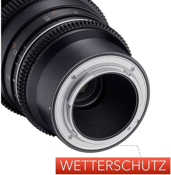 Samyang MF 14mm T3,1 VDSLR MK2 Sony E – lichtstarkes T3,1 Ultraweitwinkel Cine- und Video Objektiv f