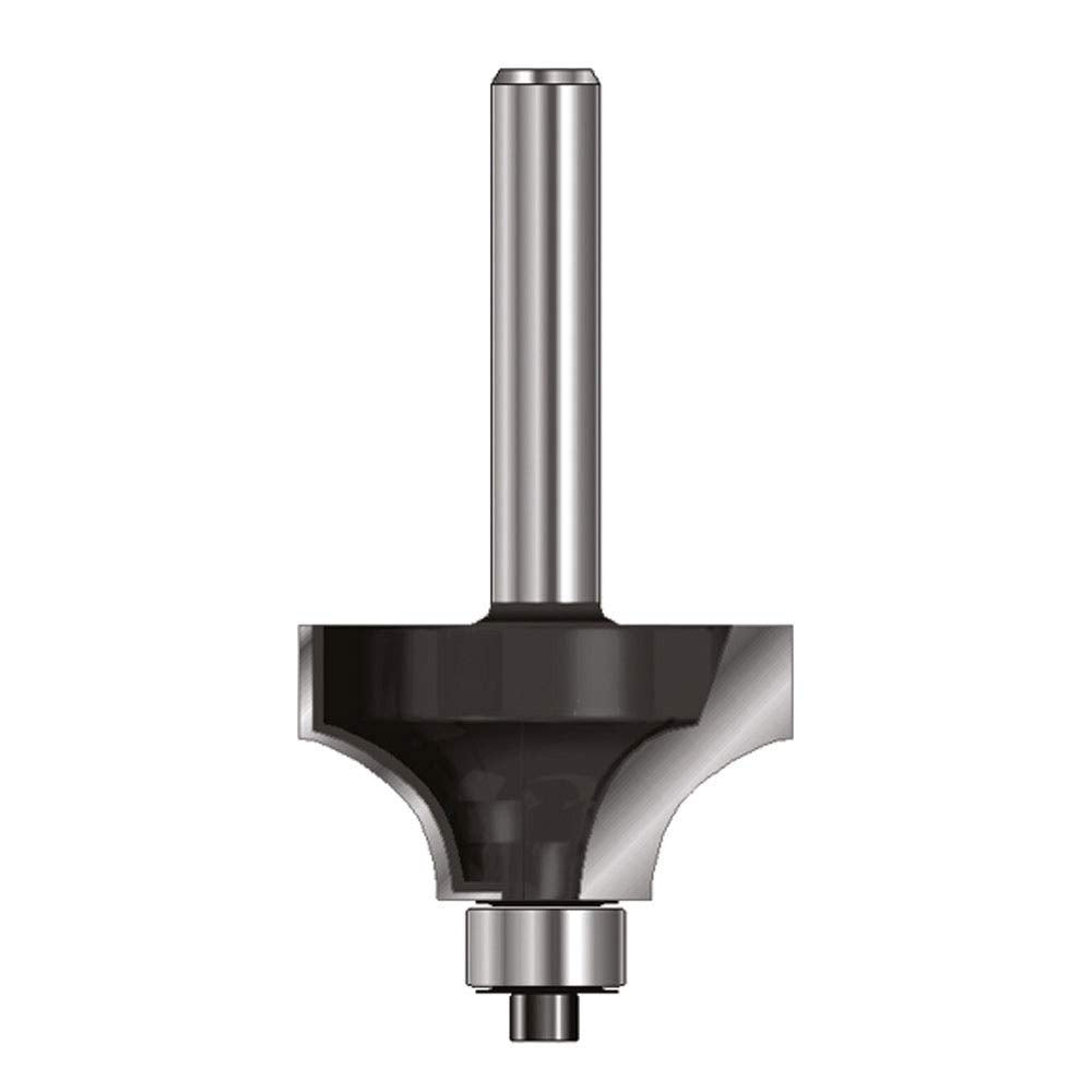 ENT 09728 Viertelstabfräser HW, Schaft (S) 6 mm, Durchmesser (D) 24,7 mm, NL 12,7 mm, R 6 mm, SL 32