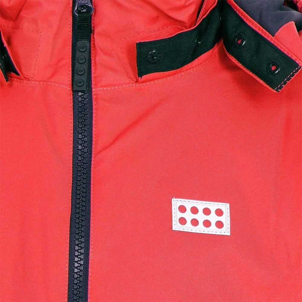 LEGO Mädchen Lwjodie - Lego Tec Ski Action Jacke 116 320 Coral Red, 116 320 Coral Red