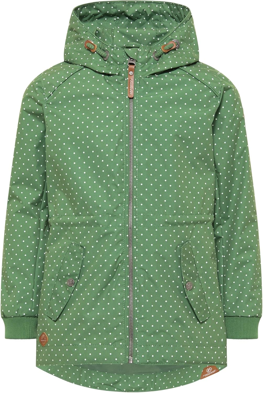 Ragwear Layra Mädchen Jacke Sommerjacke Kinder Übergangsjacke wasserabweisend Regenjacke Parka 128 G