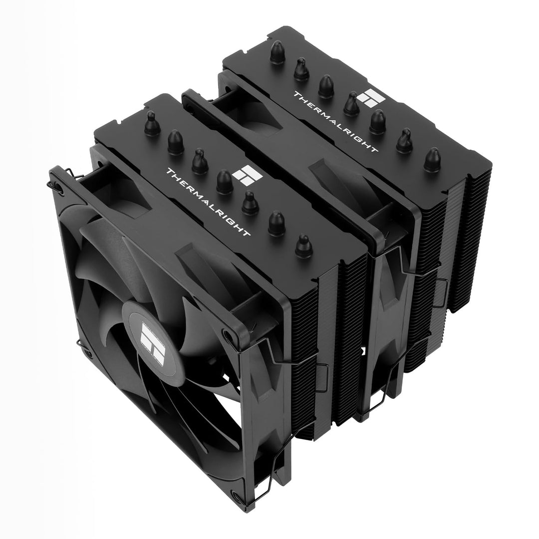 TR Phantom Spirit 120 SE Black CPU, CPU-Kühler mit 7 Heatpipes, zwei 120 mm PWM Lüfter, AGHP 4.0, fü