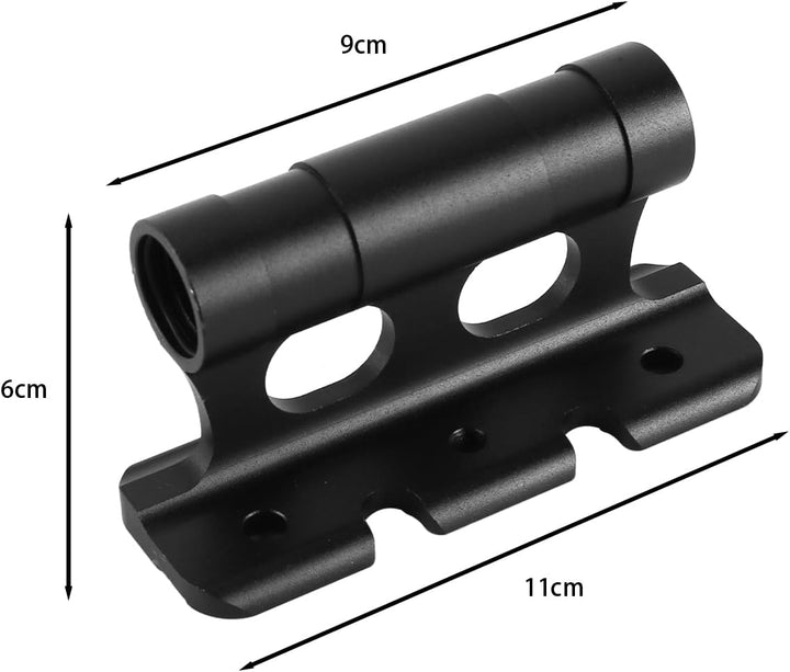 2er-Pack Fahrradgabelhalterungen - Aluminium-Schnellspanner-Steckachsenadapter FüR DachgepäCkträGer