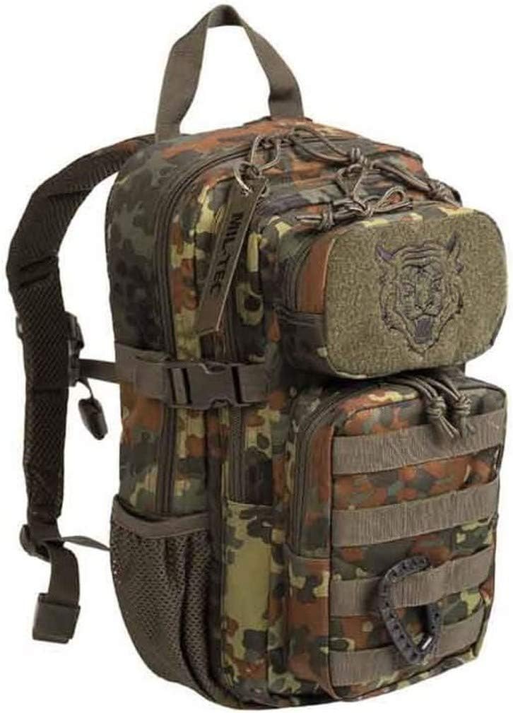 Mil-Tec US Assault Pack Kinderrucksack (14l) • Taktischer Rucksack für Schule, Outdoor, Militär, Wan