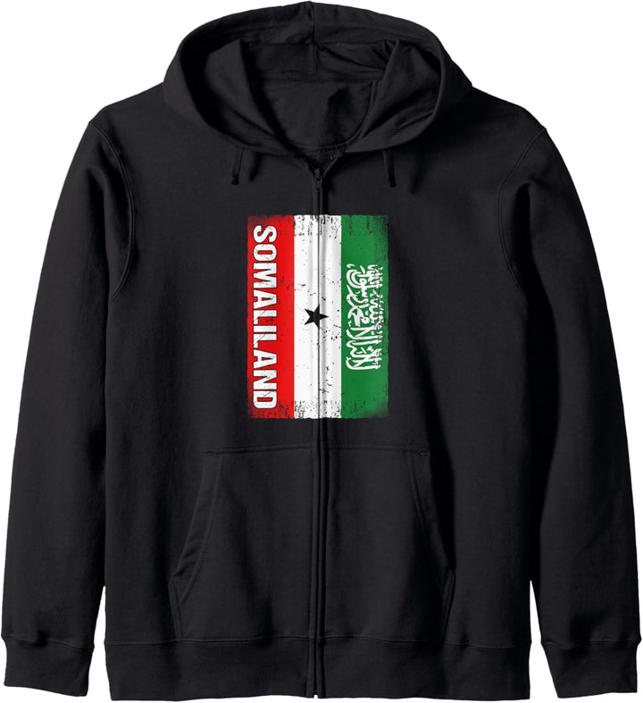 Somalische Flagge Somaliland Kapuzenjacke