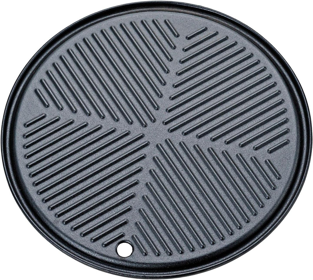 The BBQ Shop Gusseisenplatte rund Ø 30,5 cm, Wendeplatte passend für das TBS-System