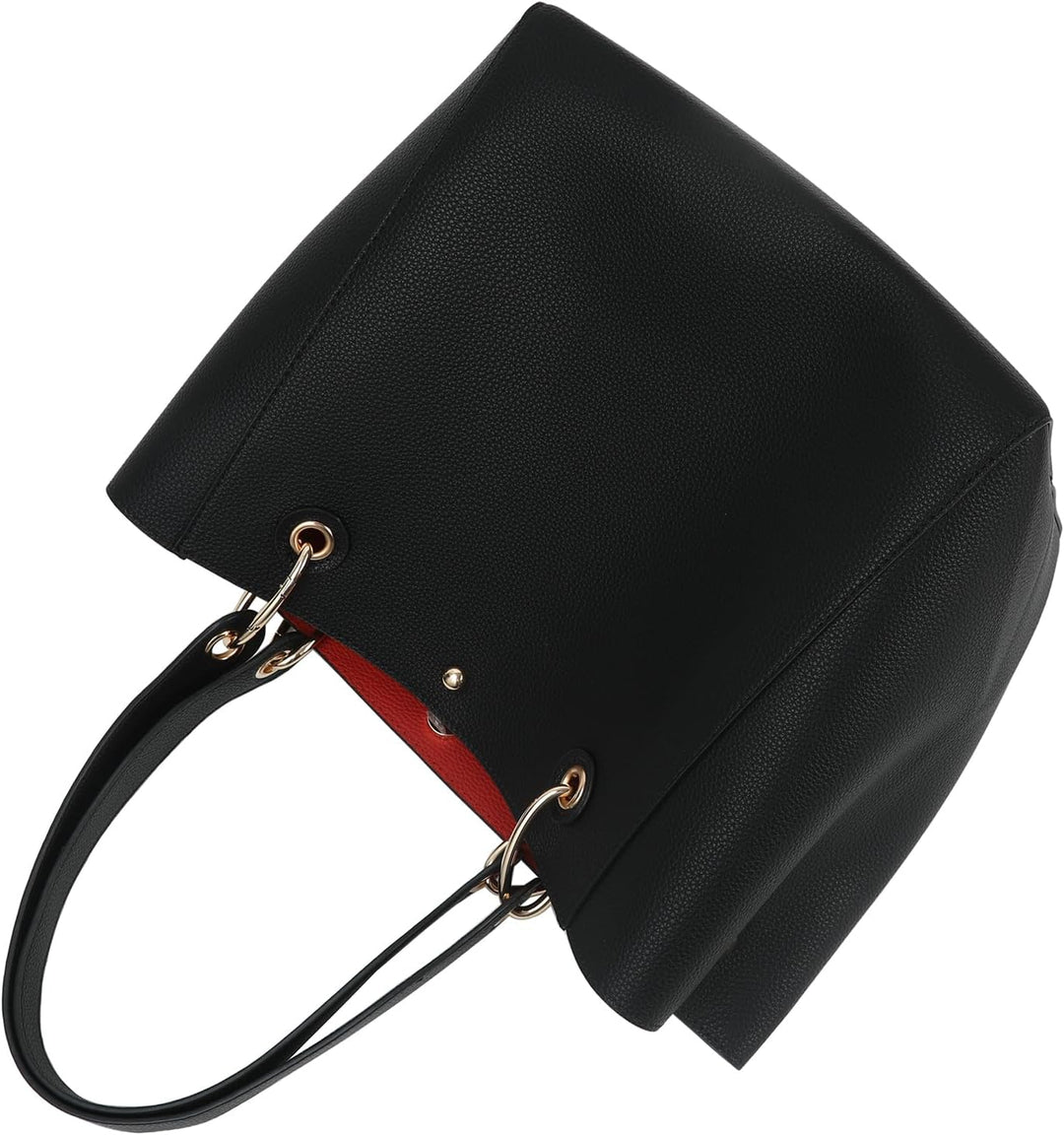 sqlp Damen Henkeltaschen Leder Gross Kapazität Shopper Tasche Student Schultasche Arbeit Handtasche