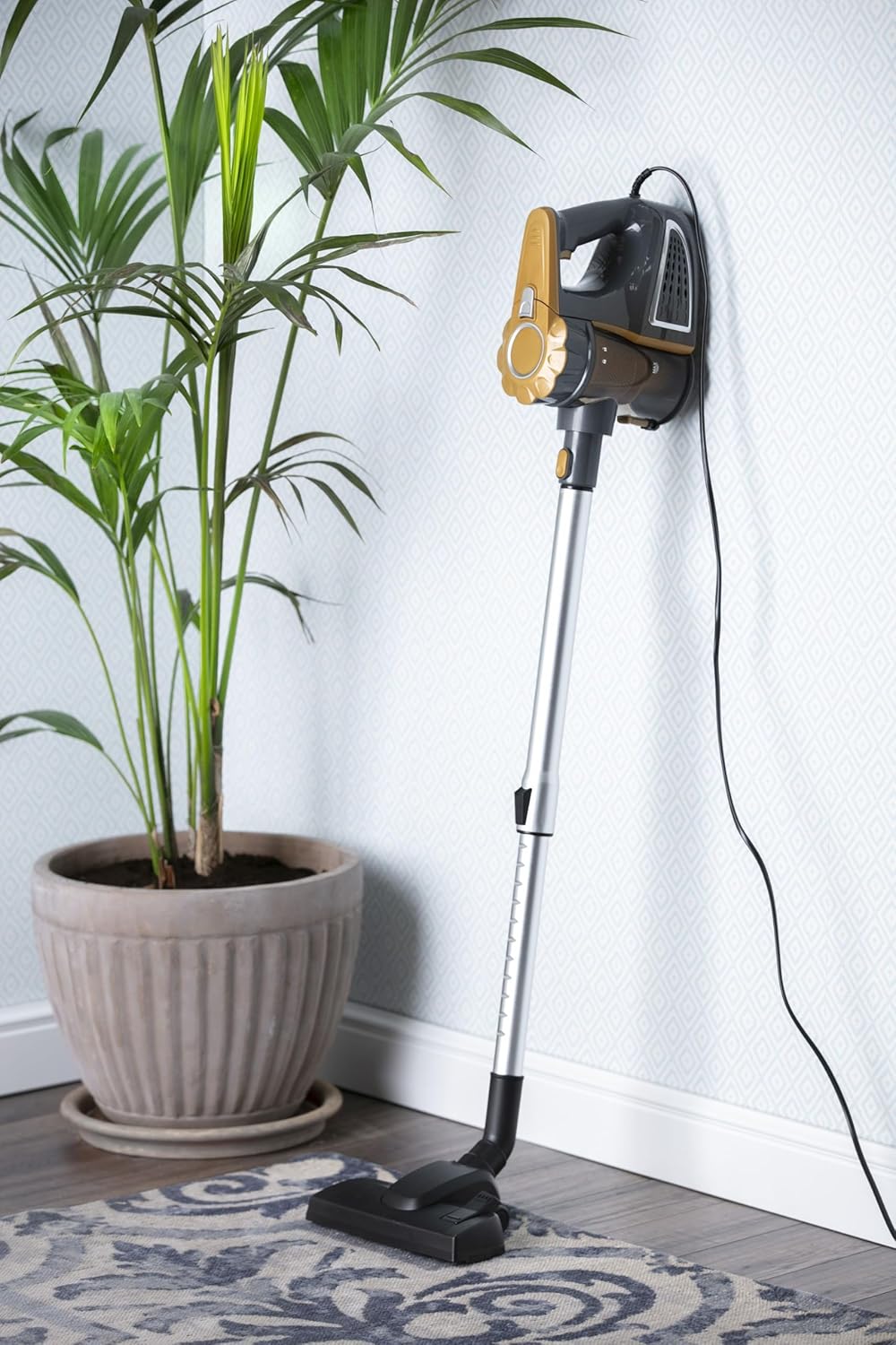 Adler AD-7036 Handstaubsauger 800W, Grau/Gelb