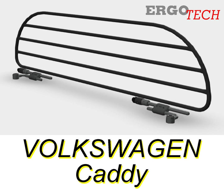 ERGOTECH Hundegitter für Volkswagen Caddy, RDA65HBG-XXL kvw041, für Hunde und Gepäck
