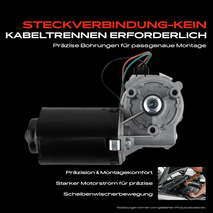 Frankberg Wischermotor Scheibenwischermotor Vorne für Punto 176 176C 176L Y 840A 1995-2003 9948307
