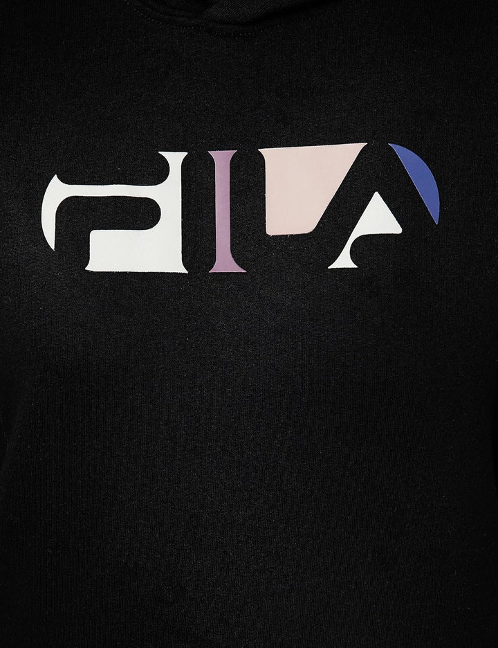 FILA Damen Bornheim Hoody XS Schwarz, XS Schwarz