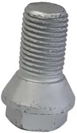 10 Radschrauben Radbolzen Kegelbund silber M14x1,5 21 mm (Kurzkopf) 21 mm (Kurzkopf) silber, 21 mm (