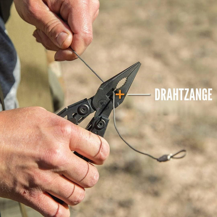Gerber Multi-Tool mit Gürtel-Clip und 15 Funktionen, Suspension NXT, Gewicht: 190 g, Länge geschloss