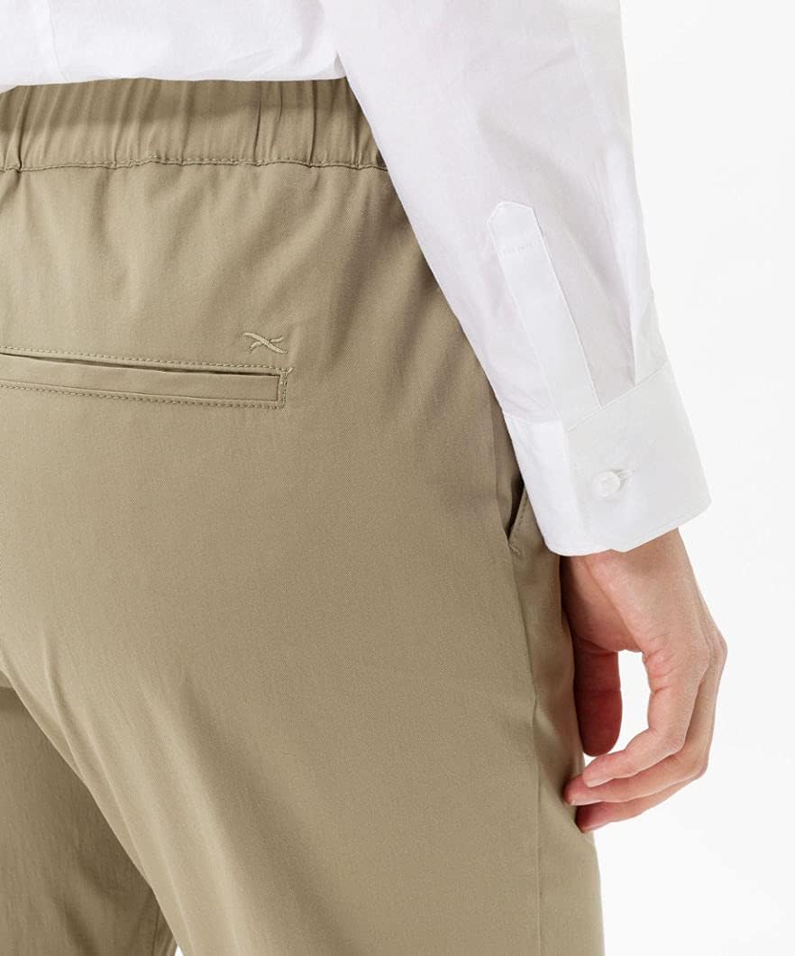 BRAX Damen Style Morris S Jogging-Variante Hose 48 Khaki, 48 Khaki