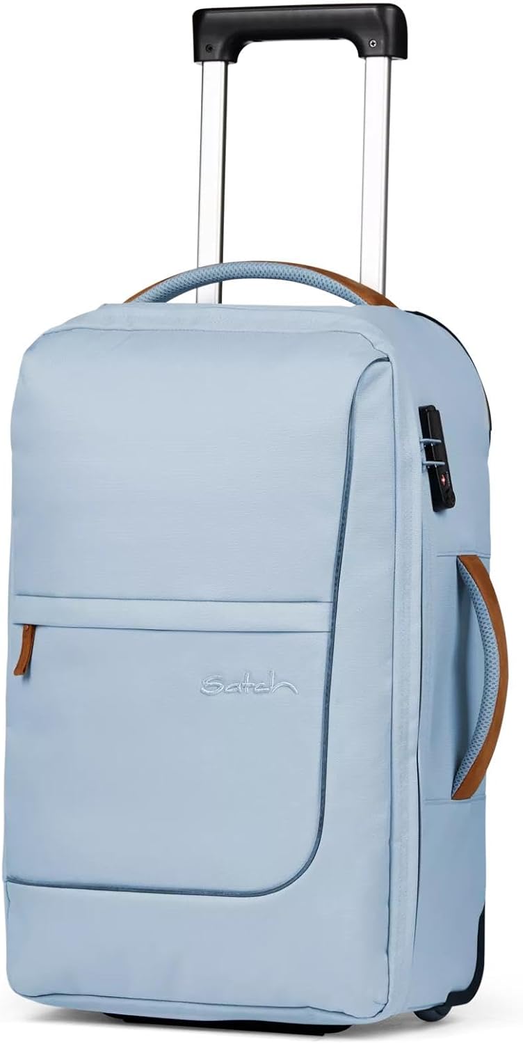 satch Flow S Trolley Koffer Handgepäck 35 l 54x32x23 cm oder Koffer gross 55 l 65x37x29 cm, inkl. Wä