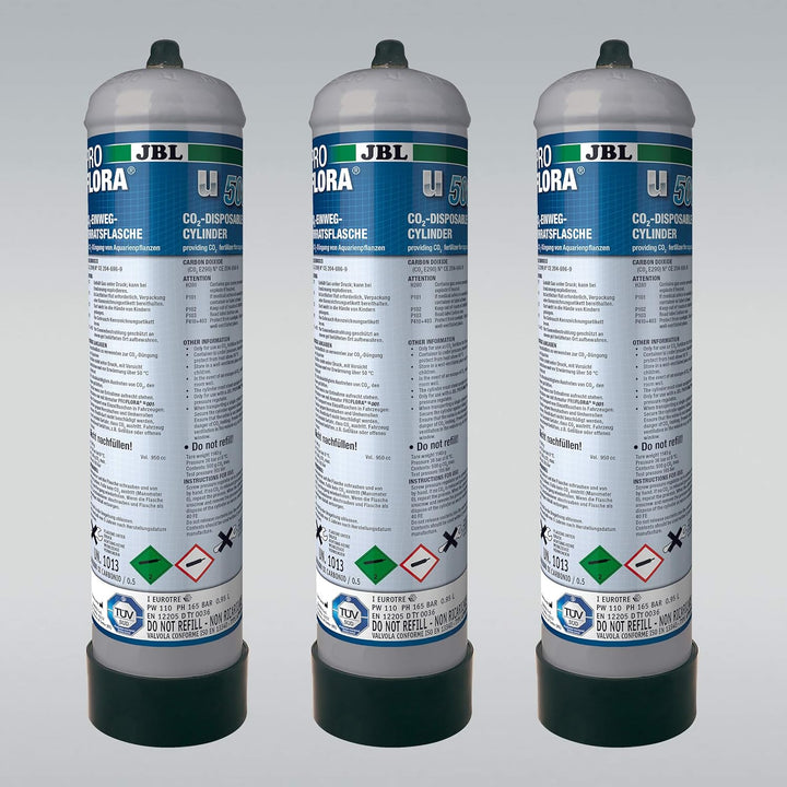 JBL ProFlora u500 2 (CO2 Vorratsflasche) 3 Stück
