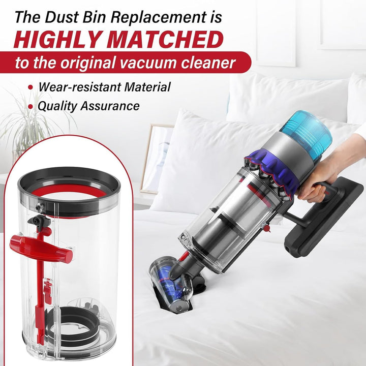 Staubbehälter für Dyson V11 V15 SV14 SV15 SV17 SV22 Behälter Filter Ersatzteile Zubehör Staubsauger