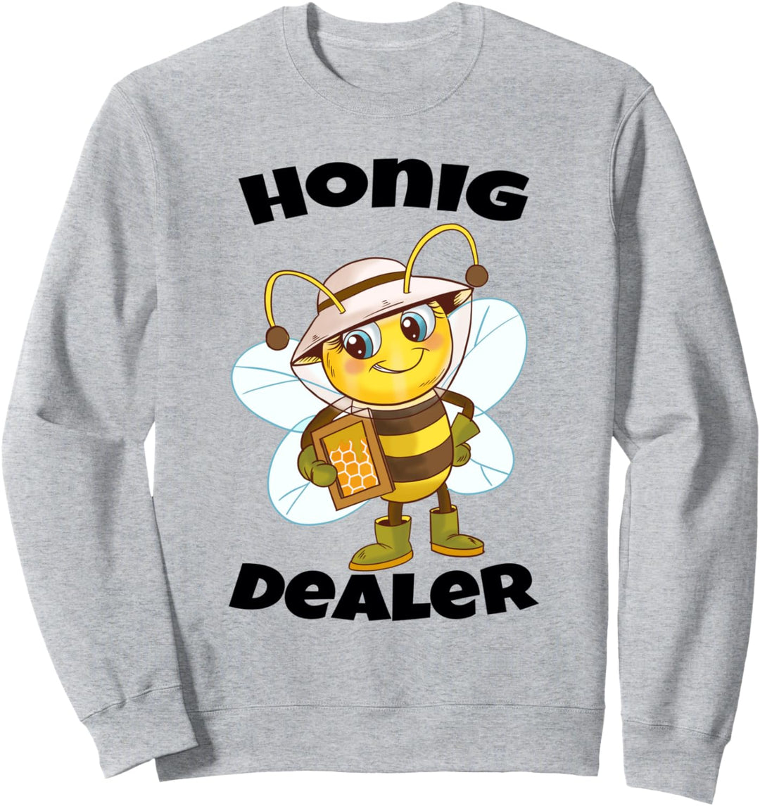 Honig Dealer Imker Bienen Honig Imkerhut Sweatshirt