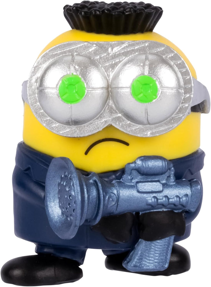 MINIONS Ich – Einfach unverbesserlich 4, Packung mit 4 Figuren AVL-Team. 5,8 cm grosse Sammelfiguren