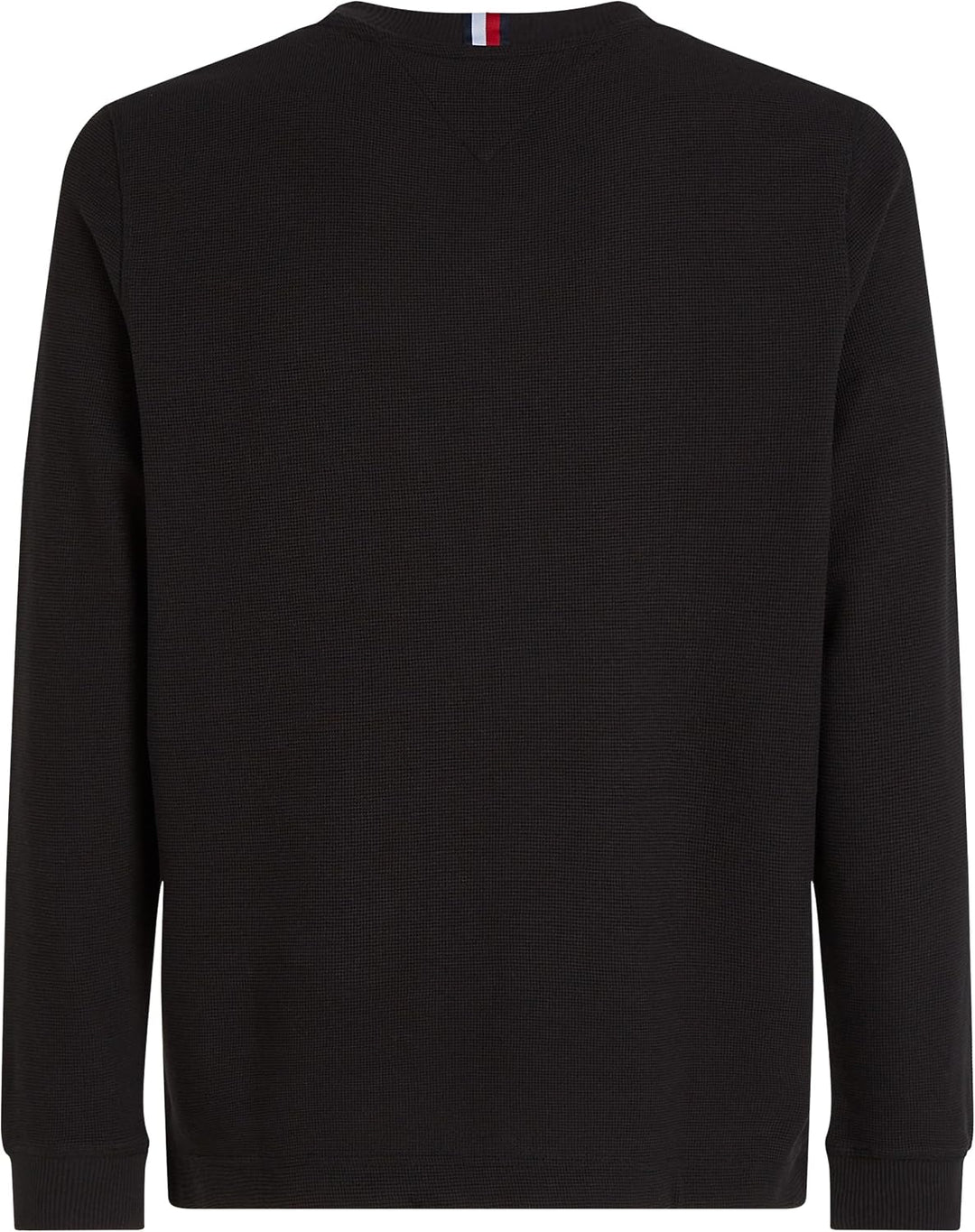 Tommy Hilfiger Herren Langarmshirt Textured Tee Basic XS Black (Black), XS Black (Black)