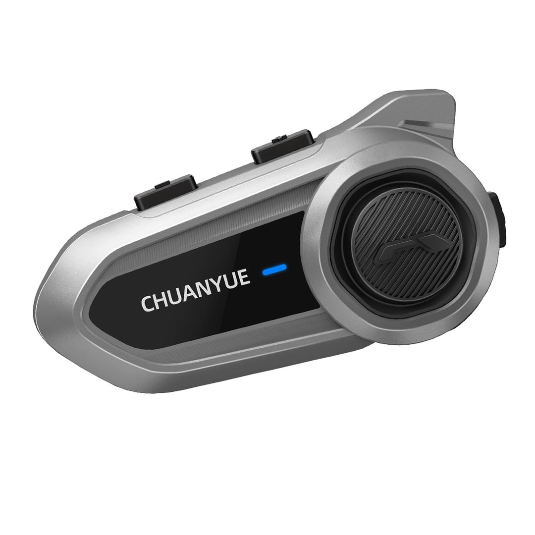 R18 Lite Motorrad Headset,intercom Motorrad für 2 Personen in Reichweite von 800m,Motorrad kommunika