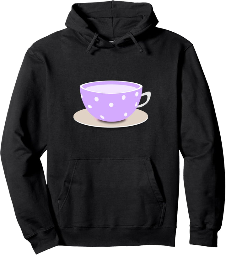 Niedliche Kaffeetasse, Teeparty Pullover Hoodie