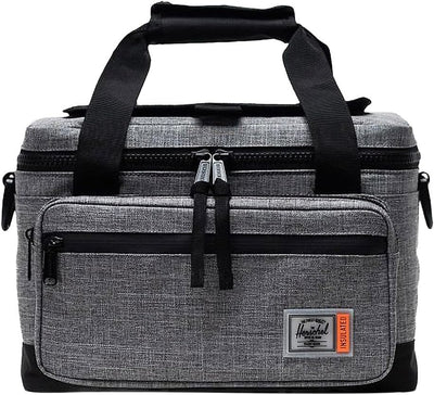 Herschel Pop Quiz Cooler 12 Pack Insulated Tasche Raven Crosshatch 12l, Raven Crosshatch 12l