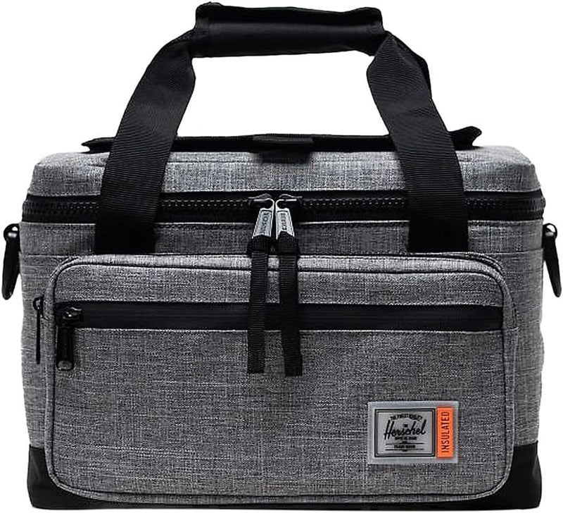 Herschel Pop Quiz Cooler 12 Pack Insulated Tasche Raven Crosshatch 12l, Raven Crosshatch 12l